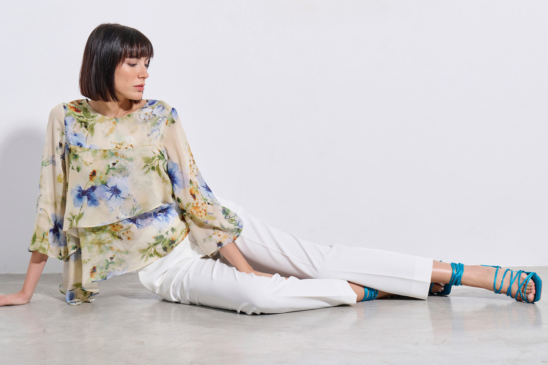 TROUSERS 3126431 OFF WHITE