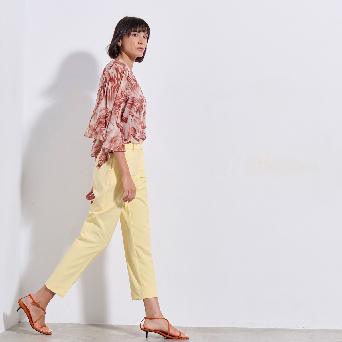 TROUSERS 3126401 YELLOW