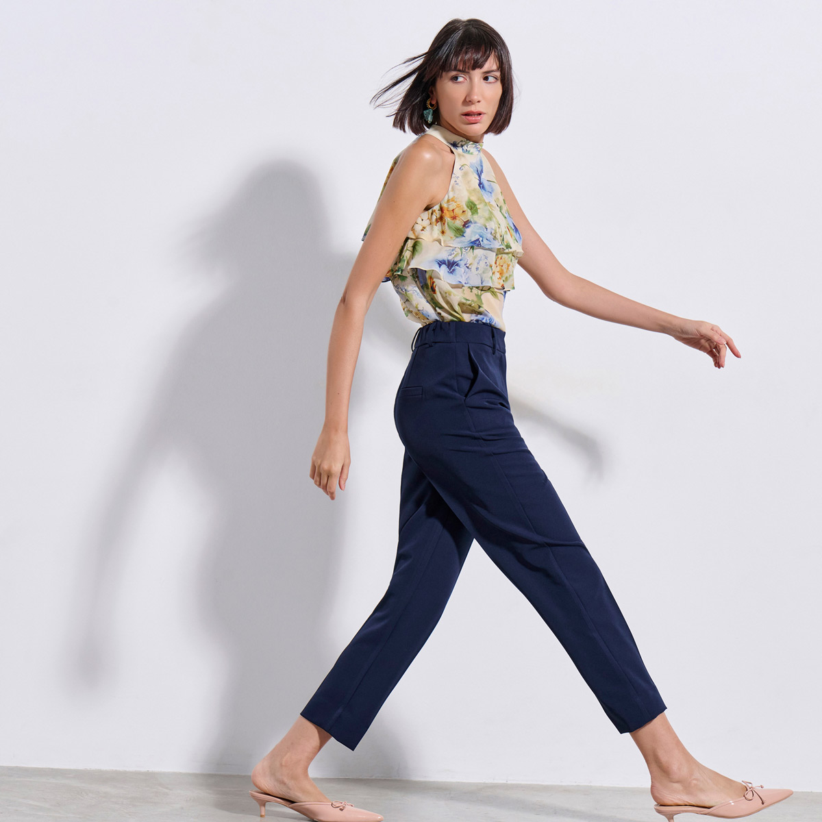 TROUSERS 3126401 MARINE BLUE