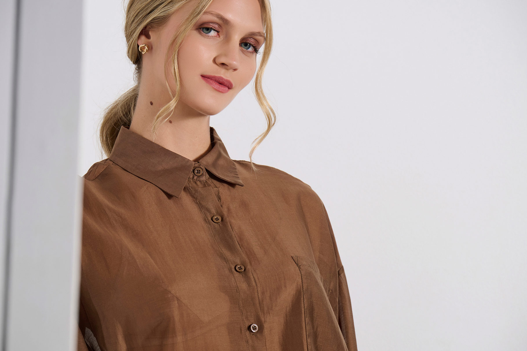 SHIRT 4225801 CHOCOLATE