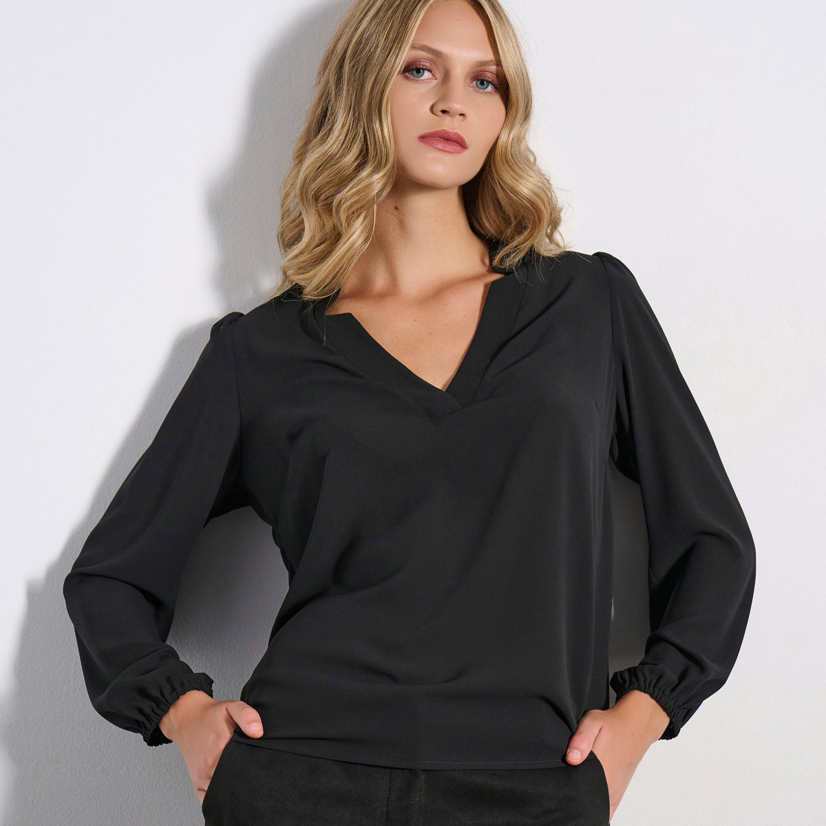 BLOUSE 3225101 BLACK