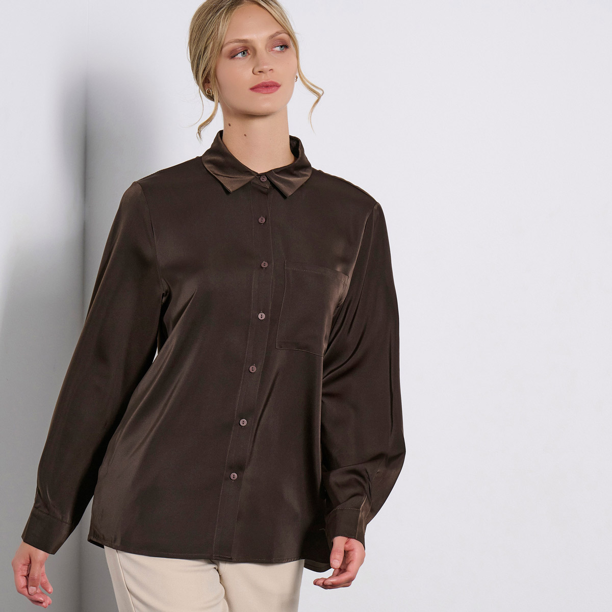 SHIRT 2225806 BROWN