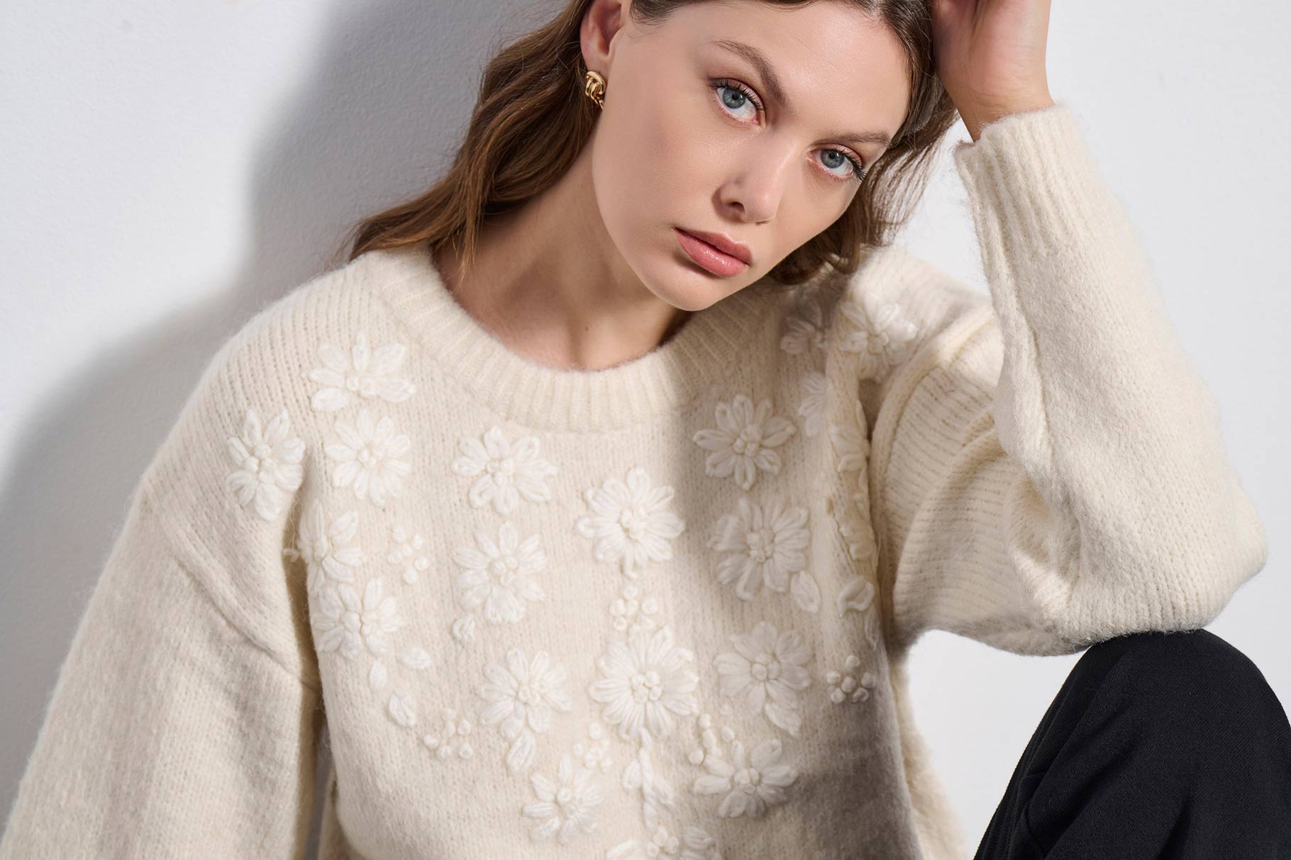 SWEATER 2225041 OFF WHITE