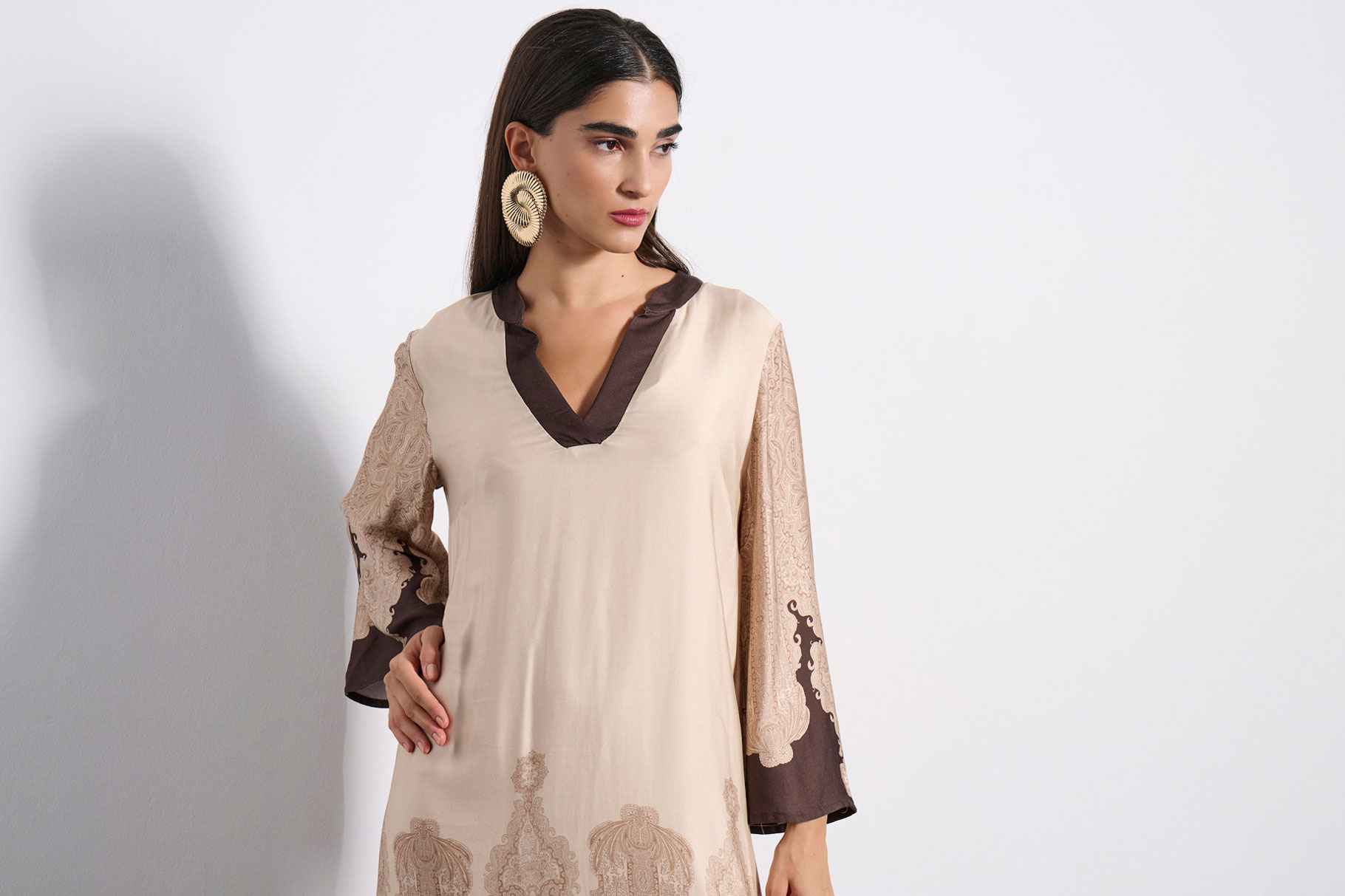 MAXI DRESS 3225942 VANILLA