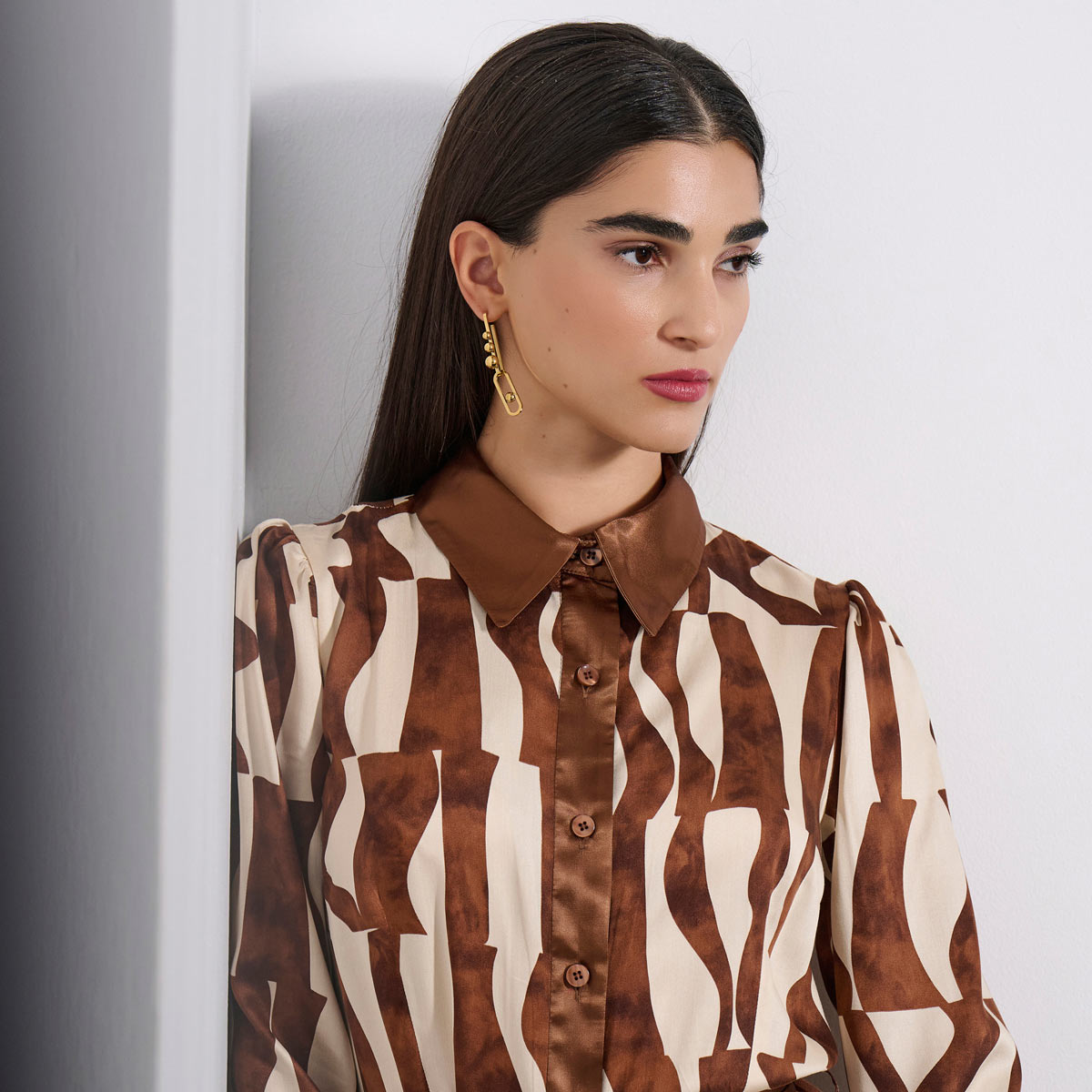 MIDI DRESS 3225901 BEIGE