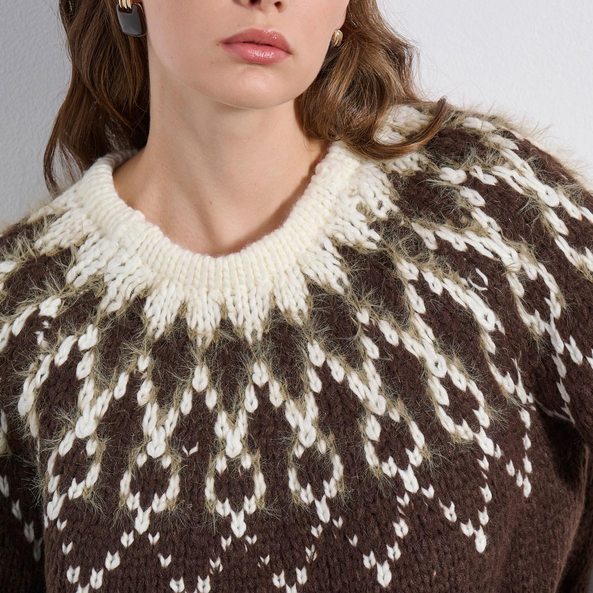 ΠΟΥΛΟΒΕΡ 2225031 BROWN