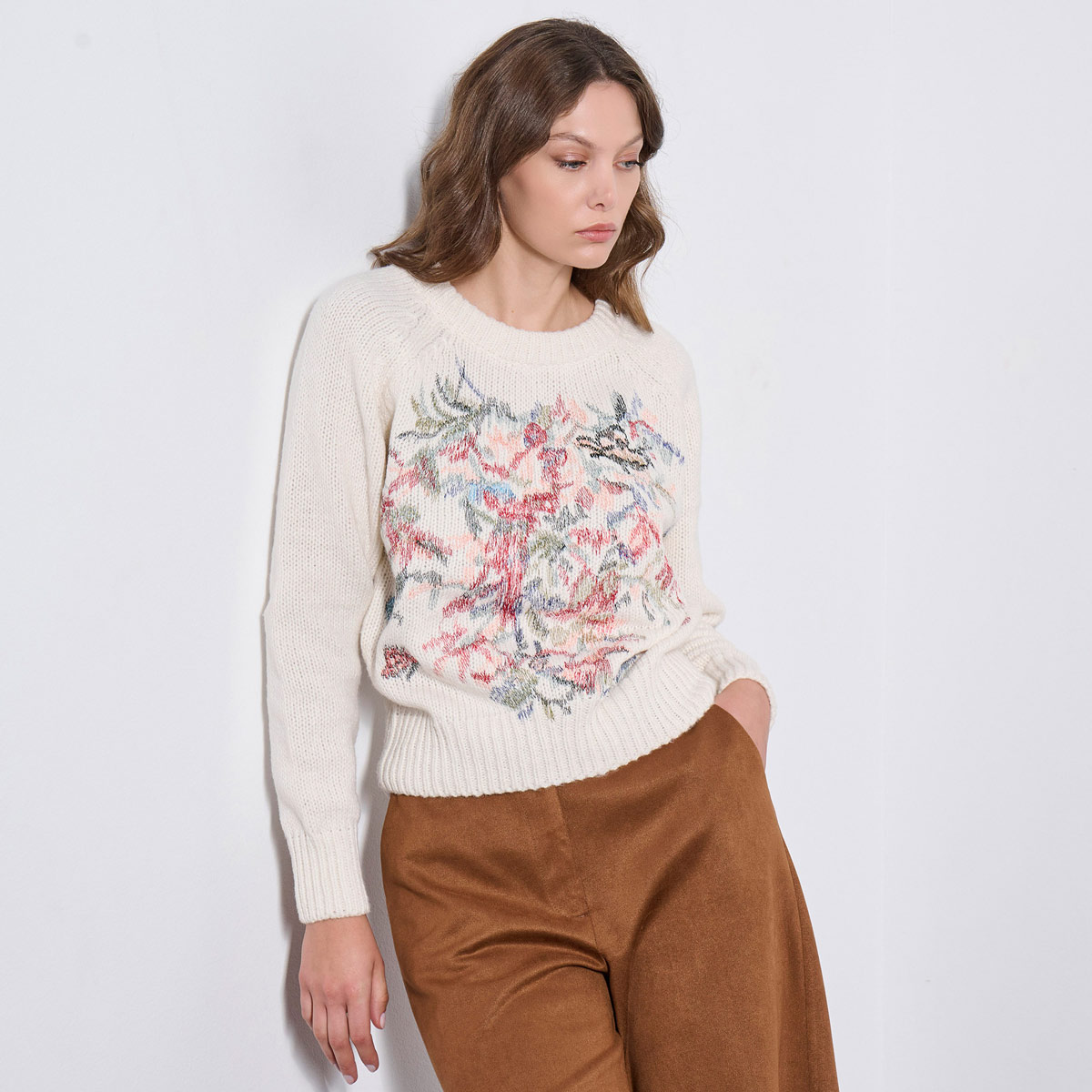 ΠΟΥΛΟΒΕΡ 2225045 OFF WHITE