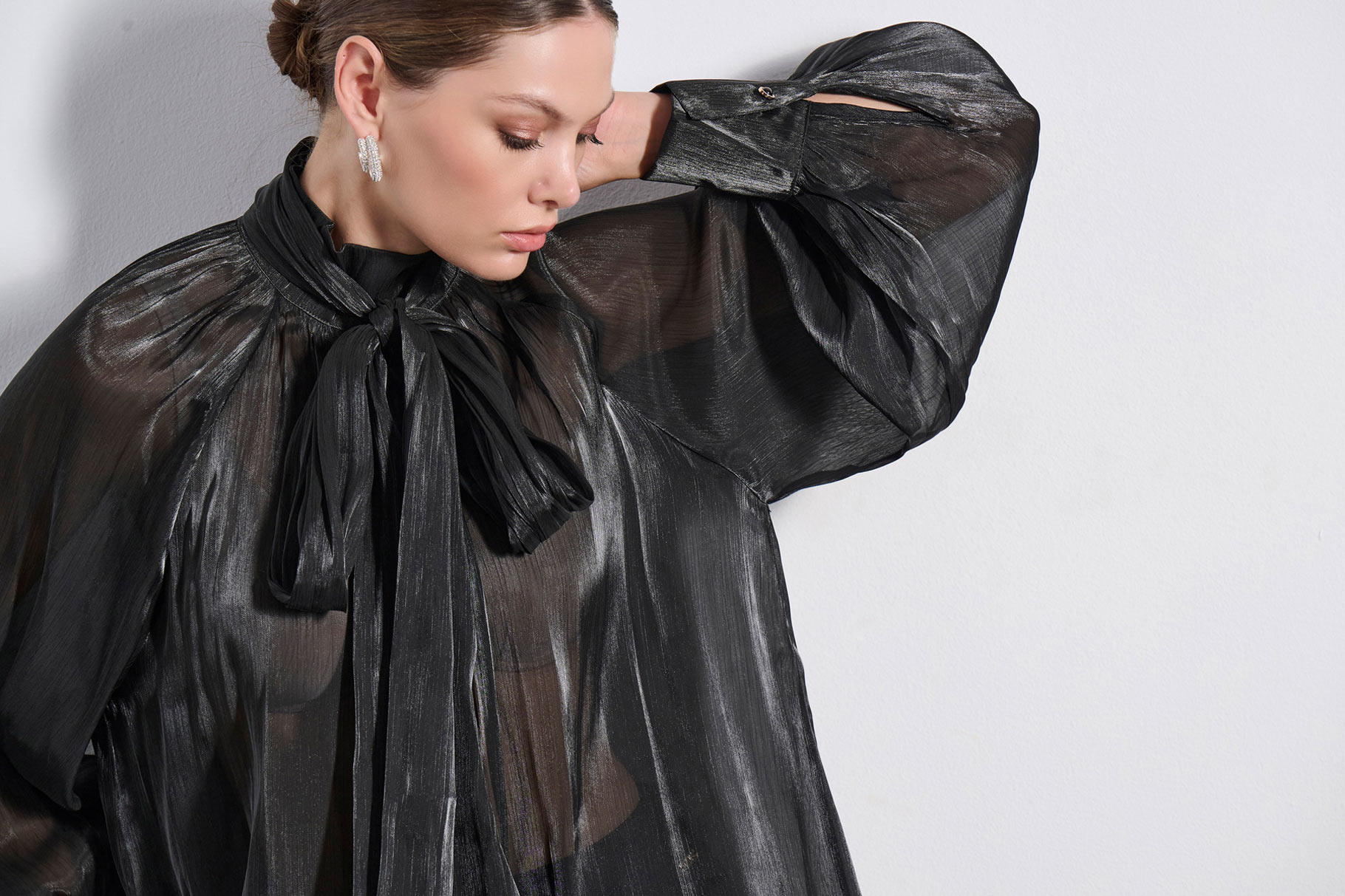 BLOUSE 2225108 BLACK