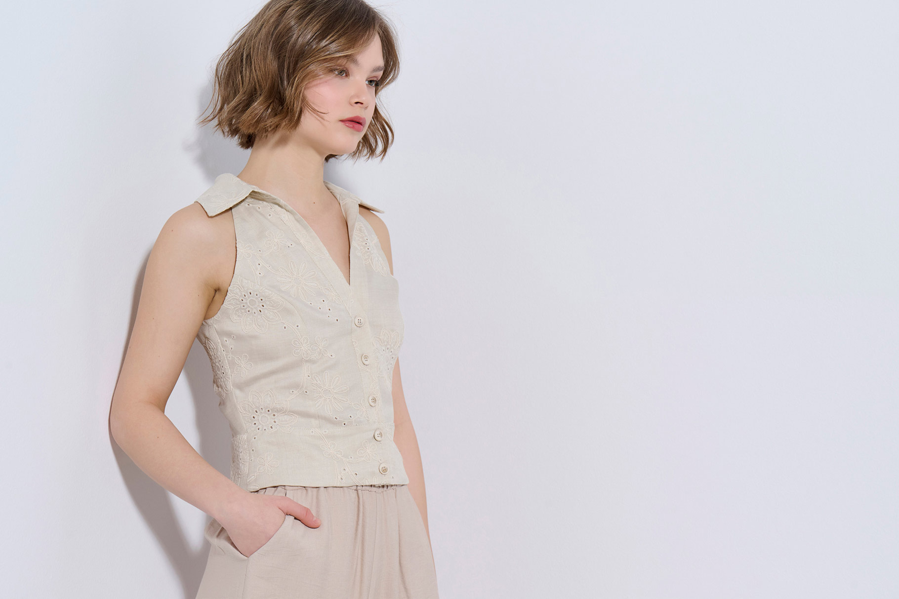 TOP 3126837 BEIGE