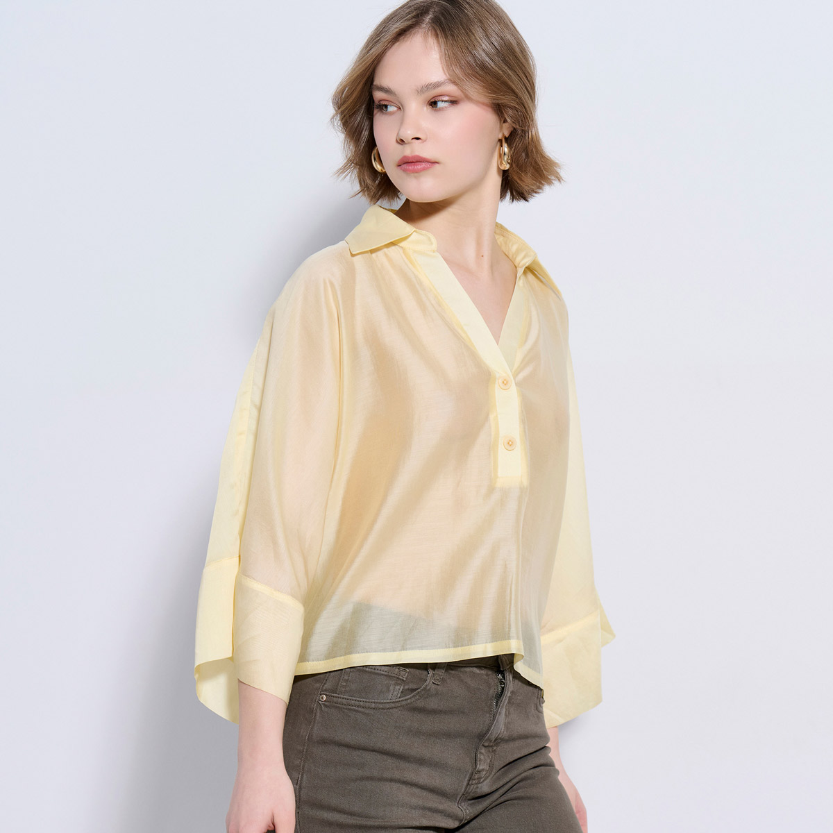 BLOUSE 3126102 YELLOW