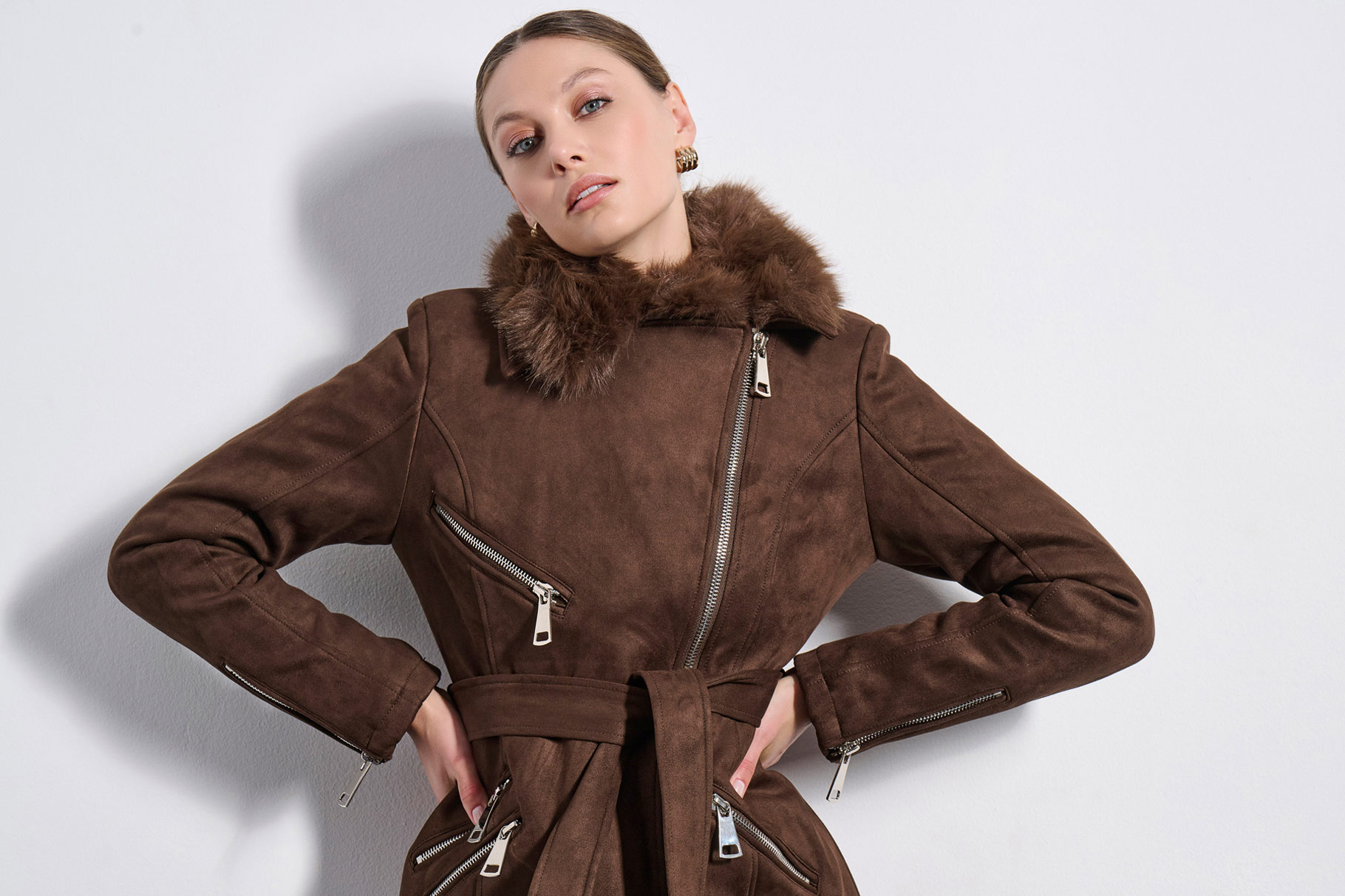 JACKET 2225518 BROWN