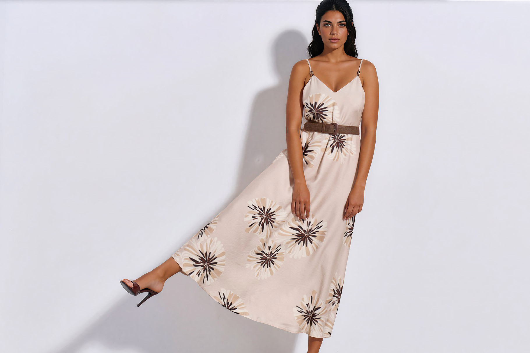 MAXI DRESS 3126921 BEIGE