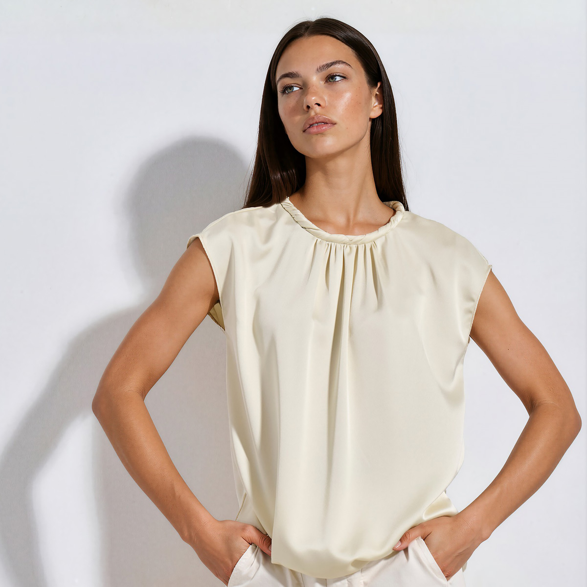 BLOUSE 2126107 YELLOW