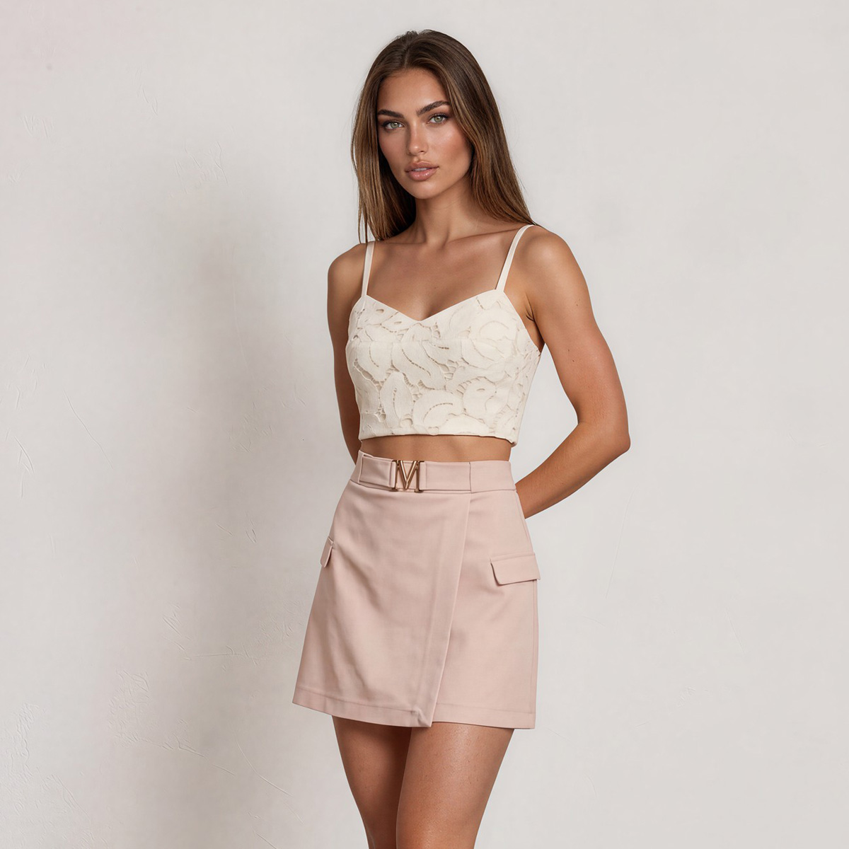 SKIRT 3124307 BEIGE