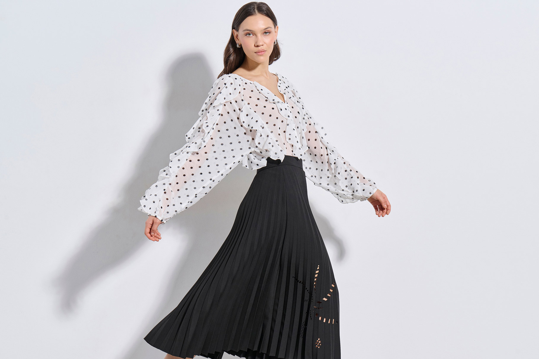 MIDI SKIRT 3126305 BLACK