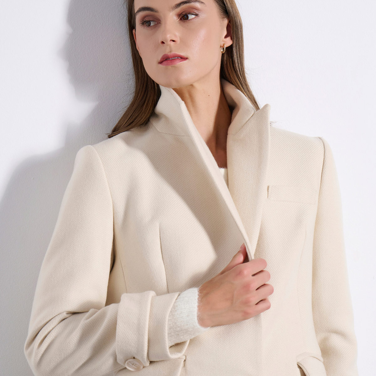 COAT 3225536 OFF WHITE