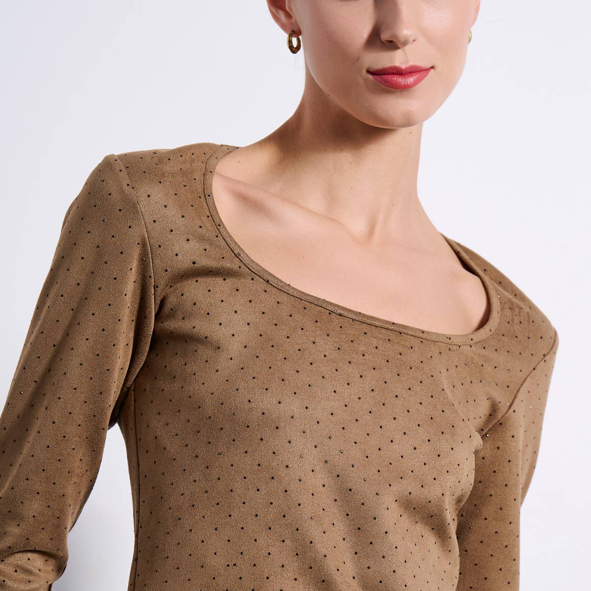 BLOUSE 3225138 TAUPE