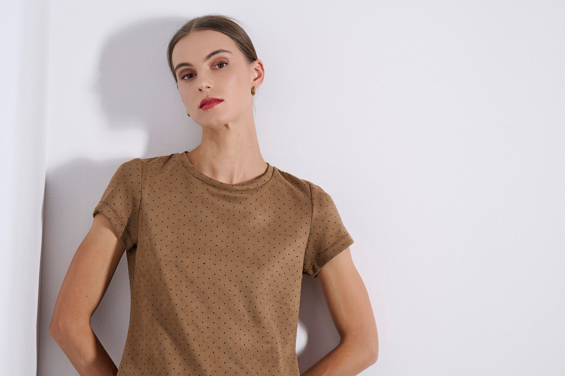 BLOUSE 3225135 TAUPE