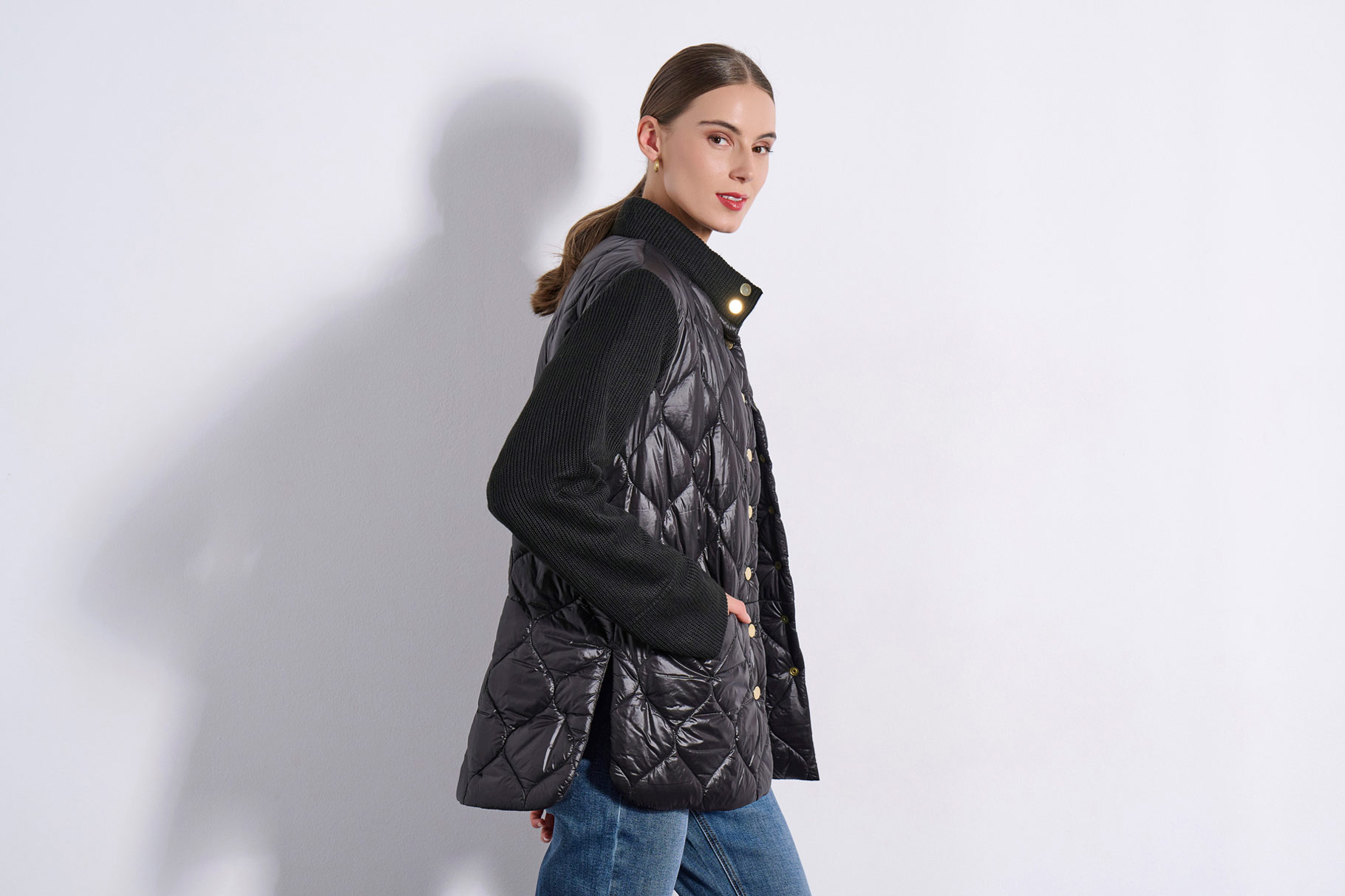PUFFER JACKET 3225517 BLACK