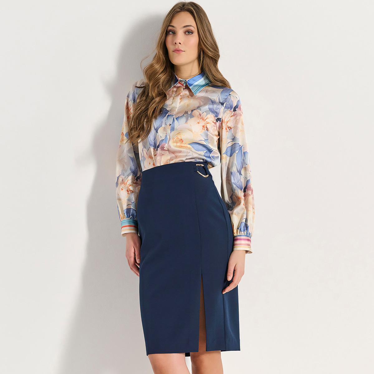 MIDI SKIRT 3125301MAB