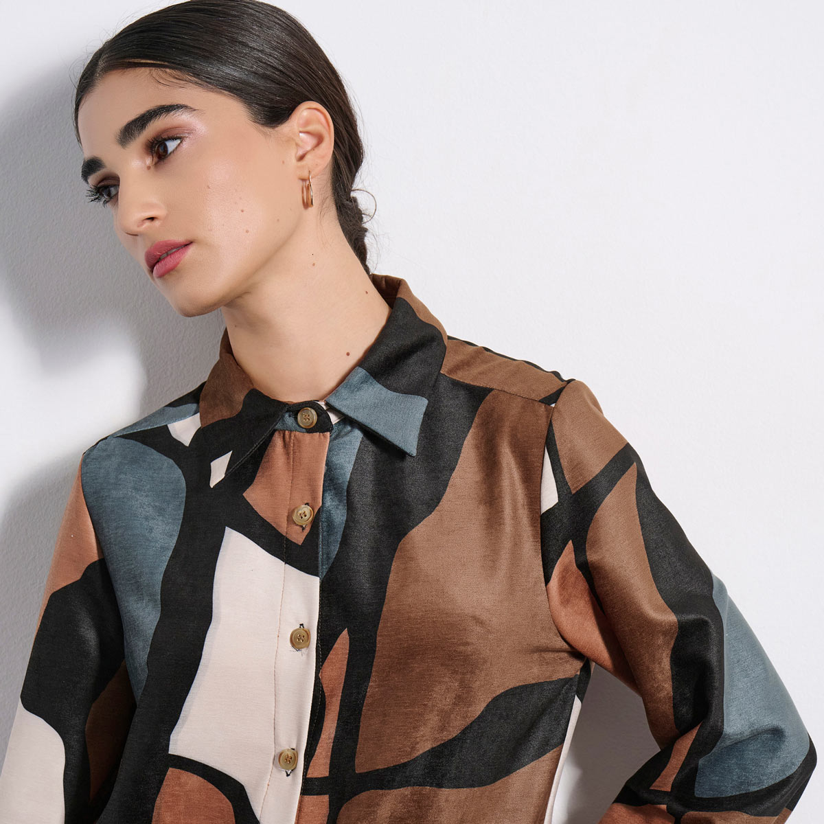 LONG SHIRT 3225814 BLACK