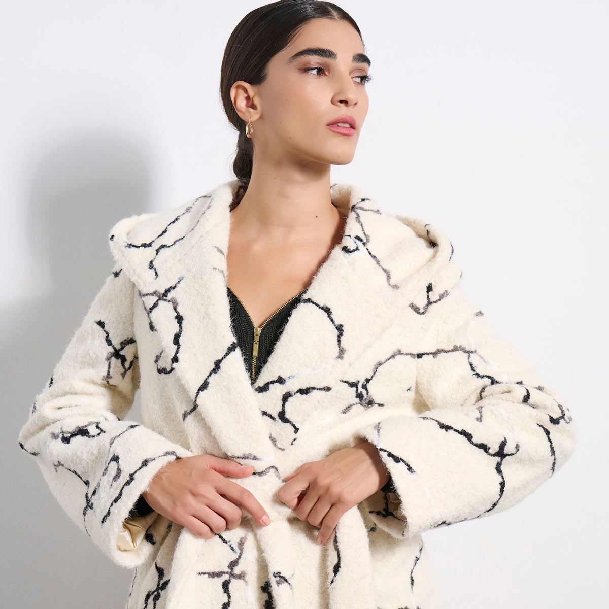 COAT 3225521 OFF WHITE