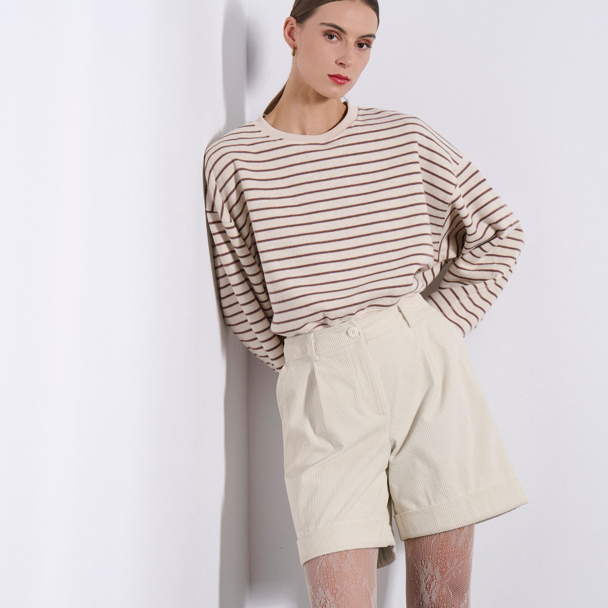 SHORTS 3225433 OFF WHITE