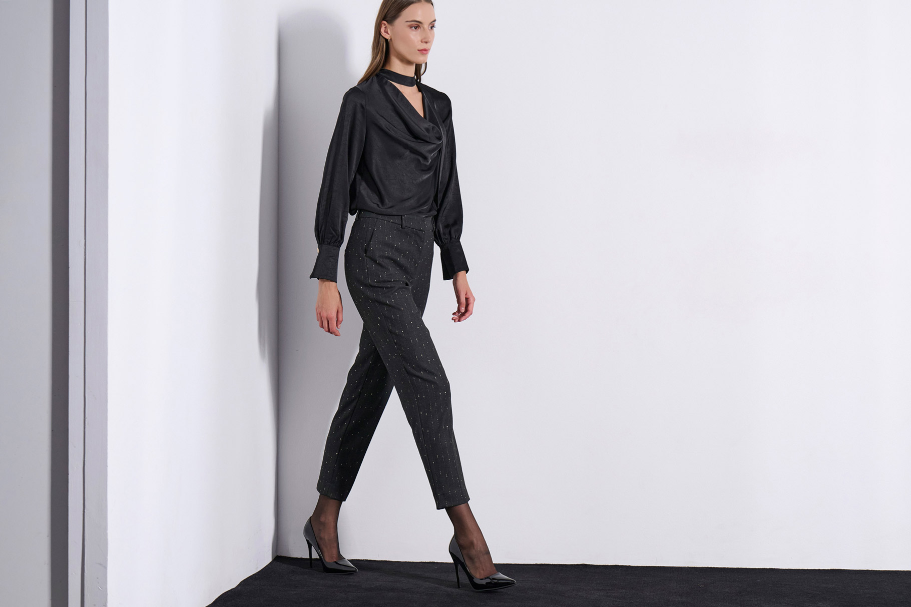 TROUSERS 3225408 BLACK