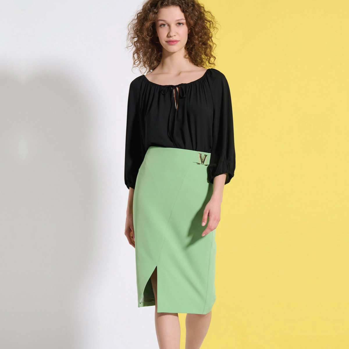 MIDI SKIRT 3124301AL