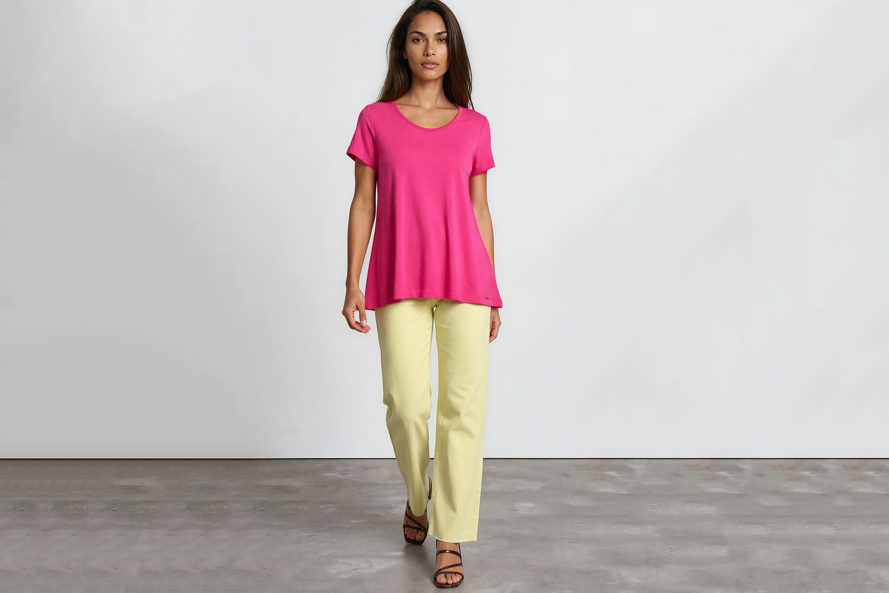BLOUSE 3123178A FUCHSIA