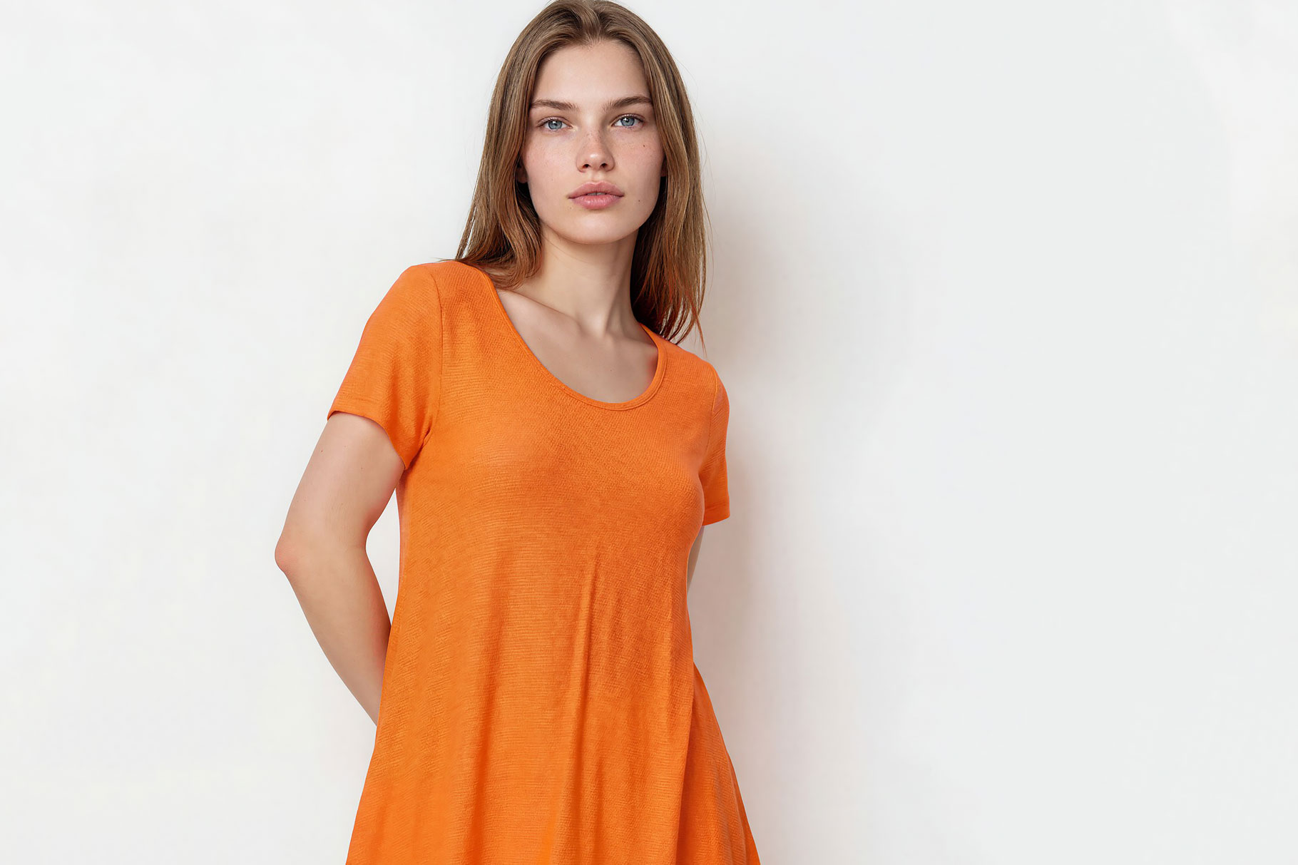 BLOUSE 3123178 ORANGE