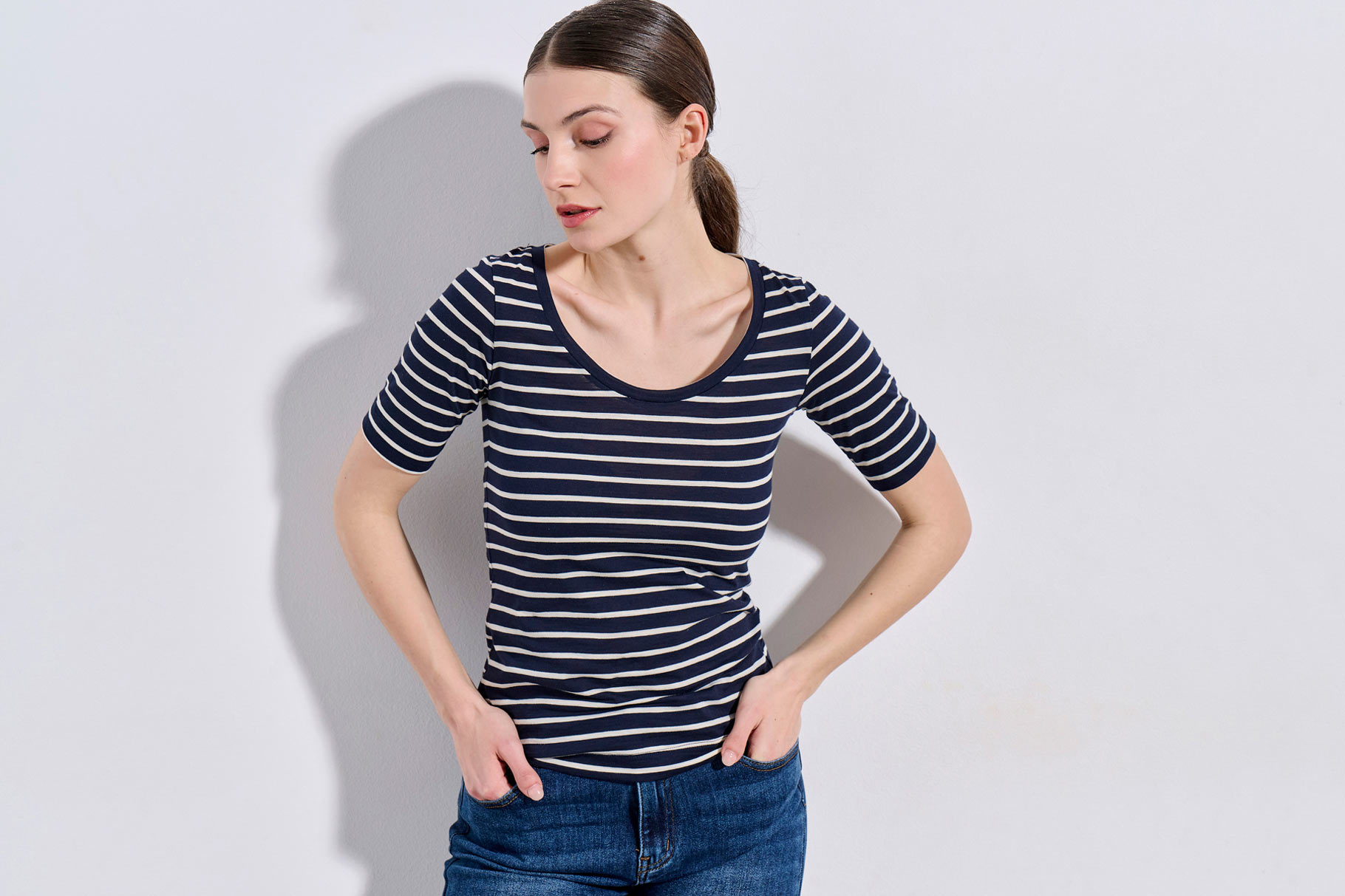 BLOUSE 3126169 MARINE BLUE