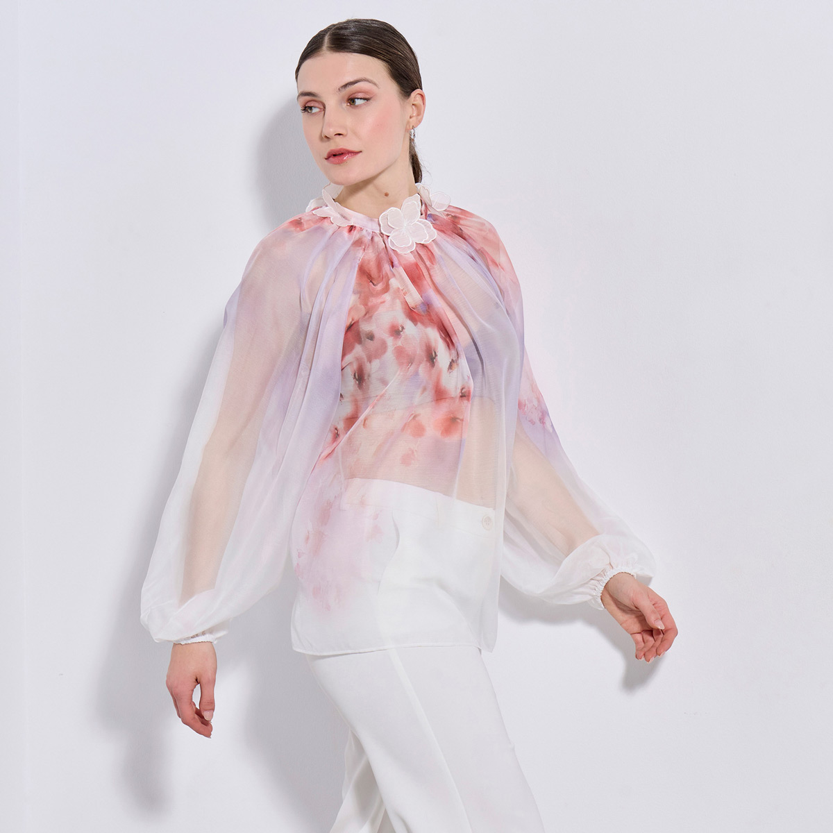 BLOUSE 2126124 OFF WHITE