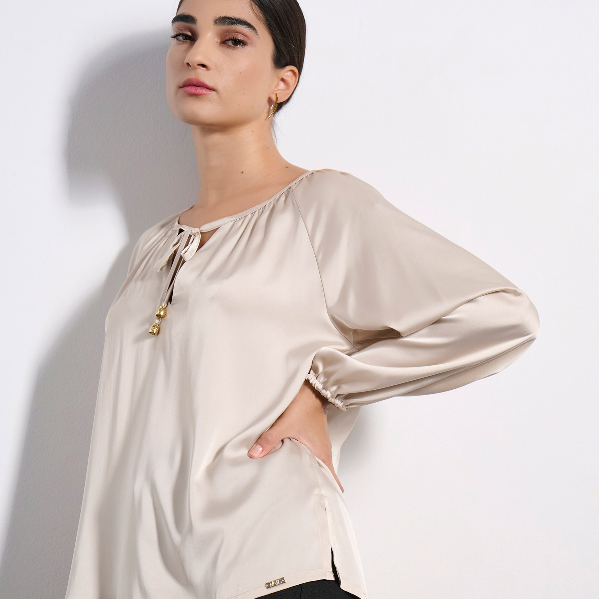 BLOUSE 3225103 BEIGE