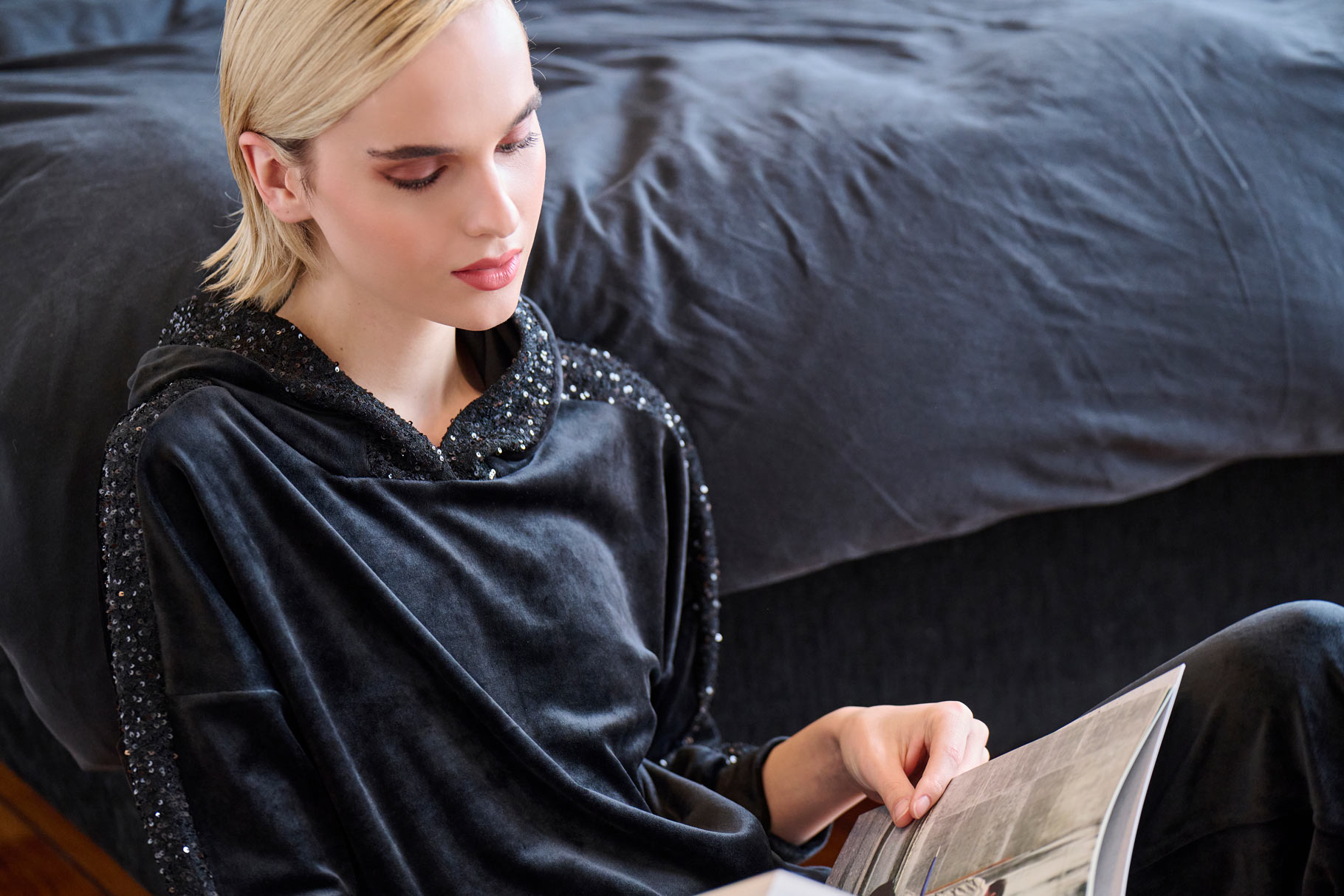 SWEATSHIRT 3225118 BLACK