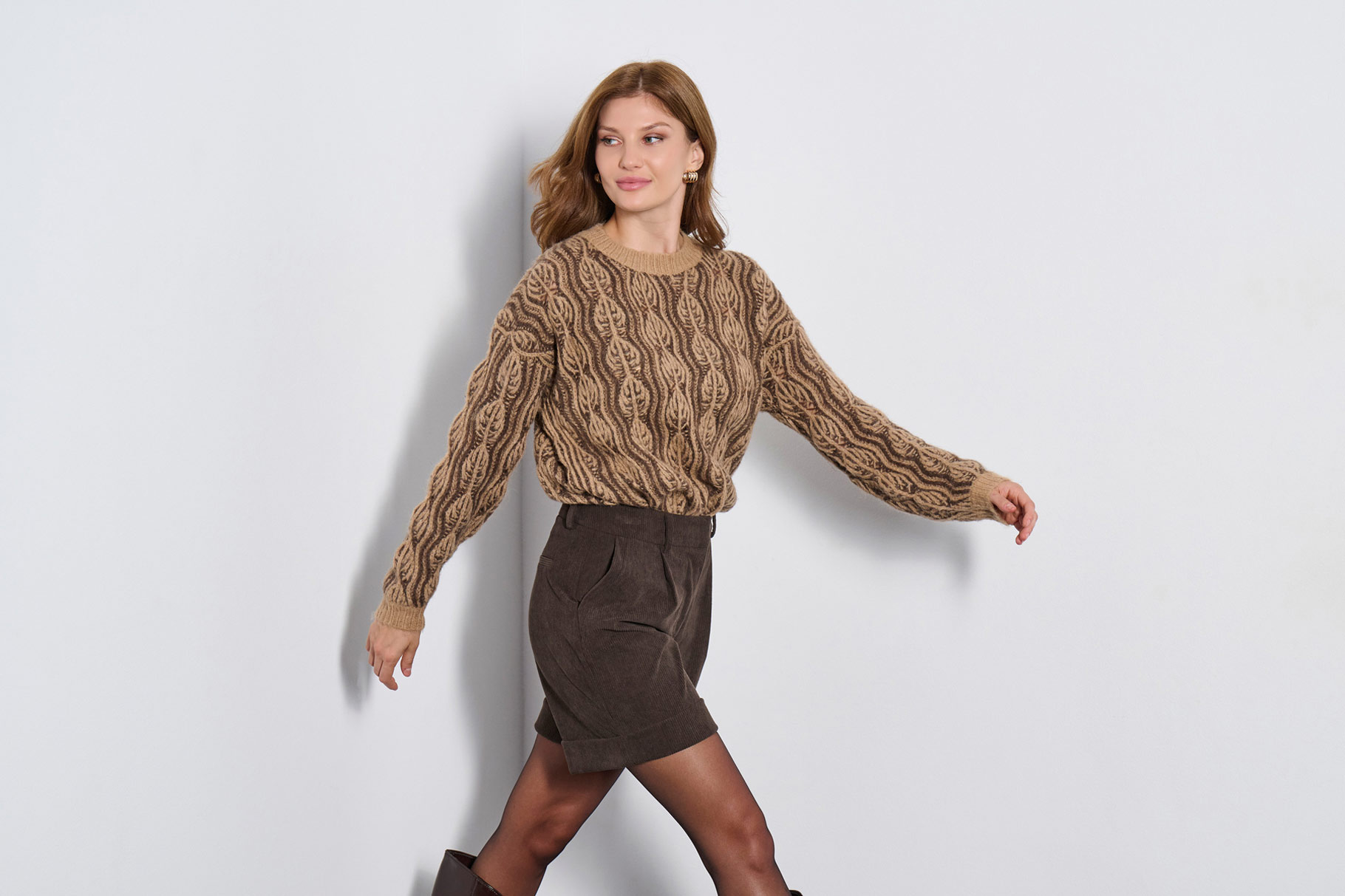 SHORTS 3225433 BROWN