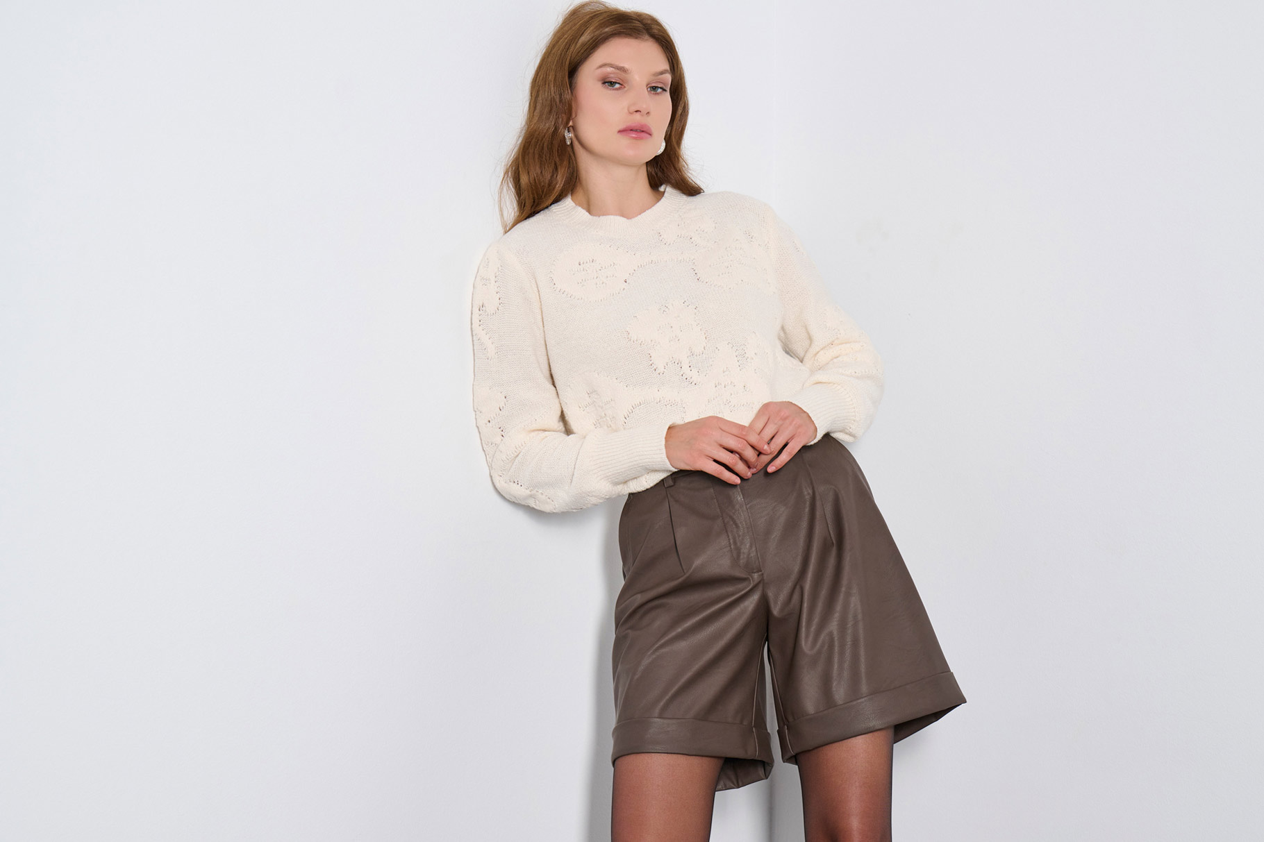 SHORTS 3225437 BROWN