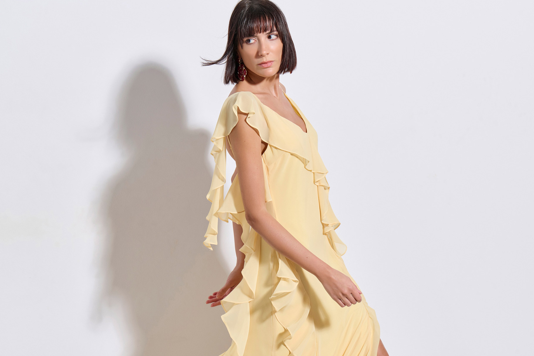 MAXI DRESS 3126902 YELLOW