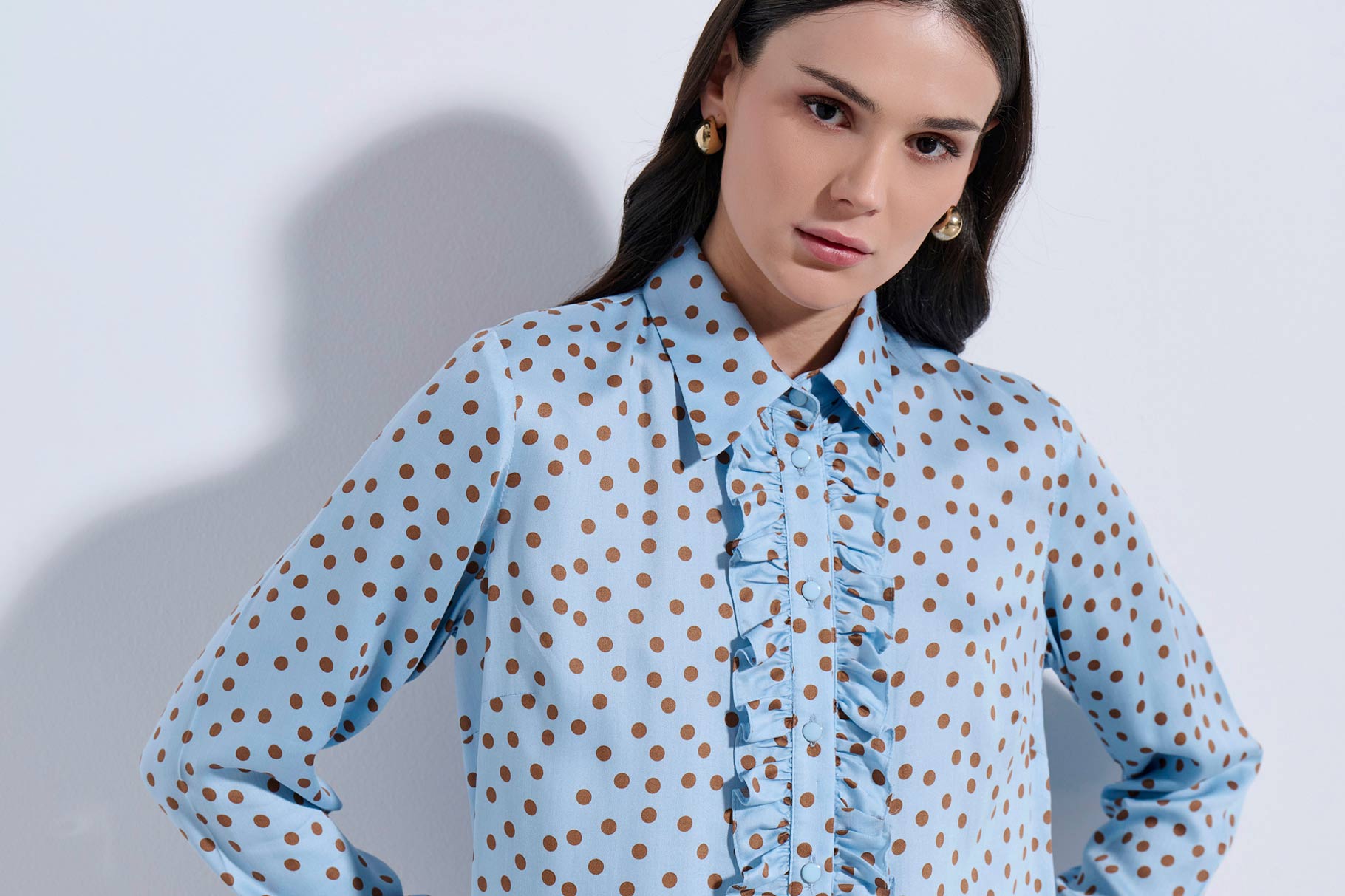 SHIRT 3126824 SKY BLUE