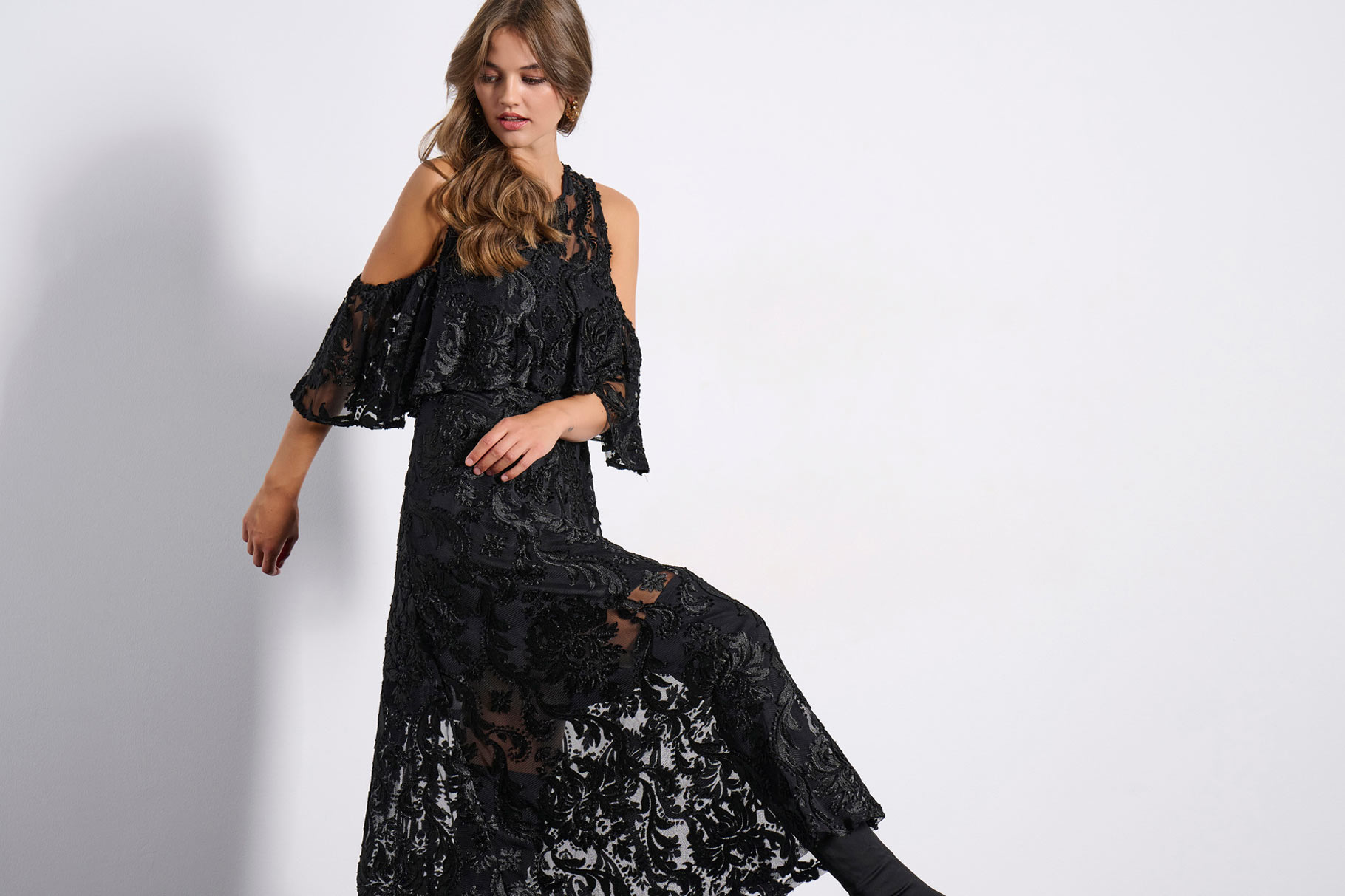 MAXI DRESS 3225933 BLACK