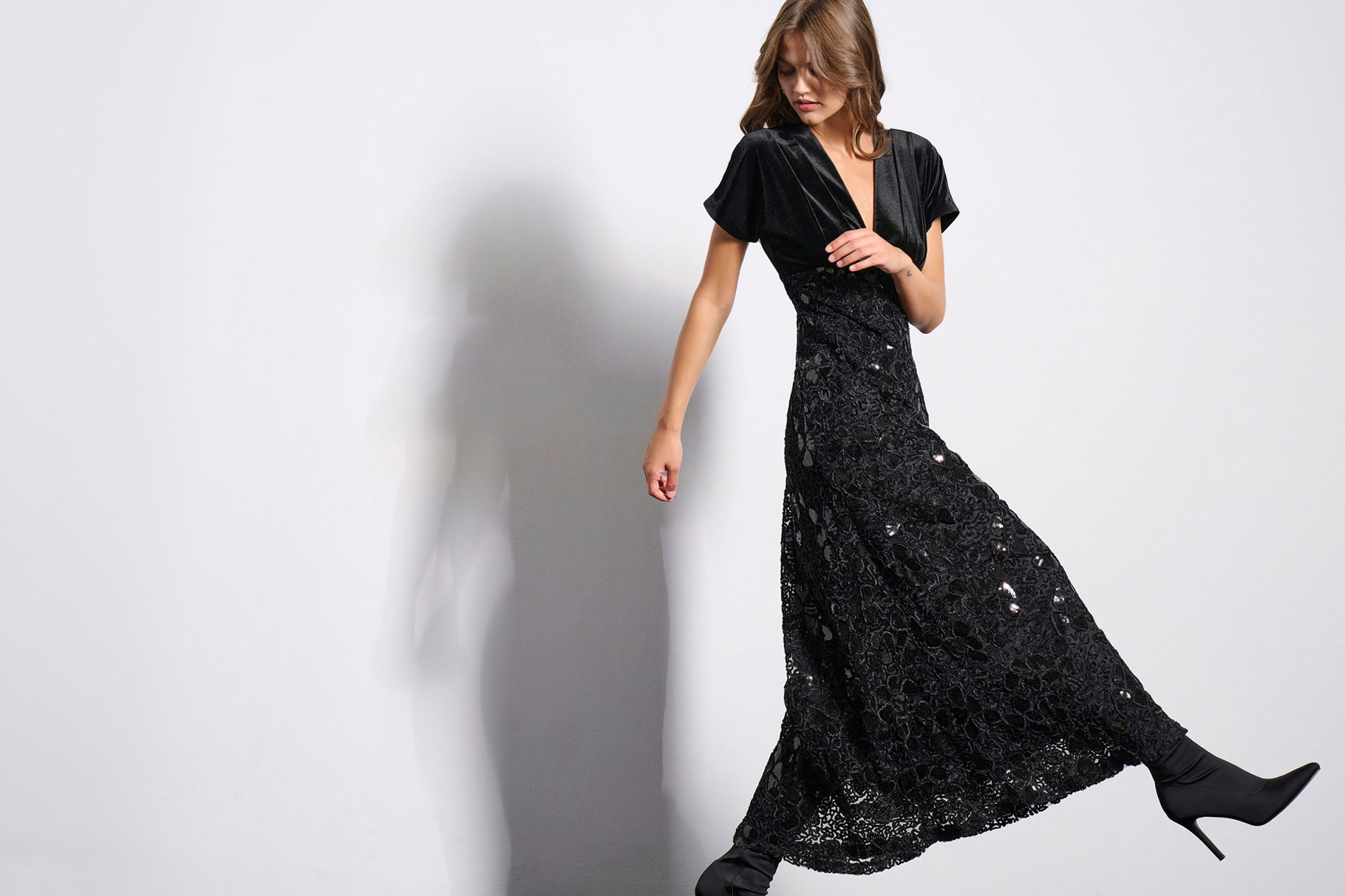 MAXI DRESS 3225928 BLACK