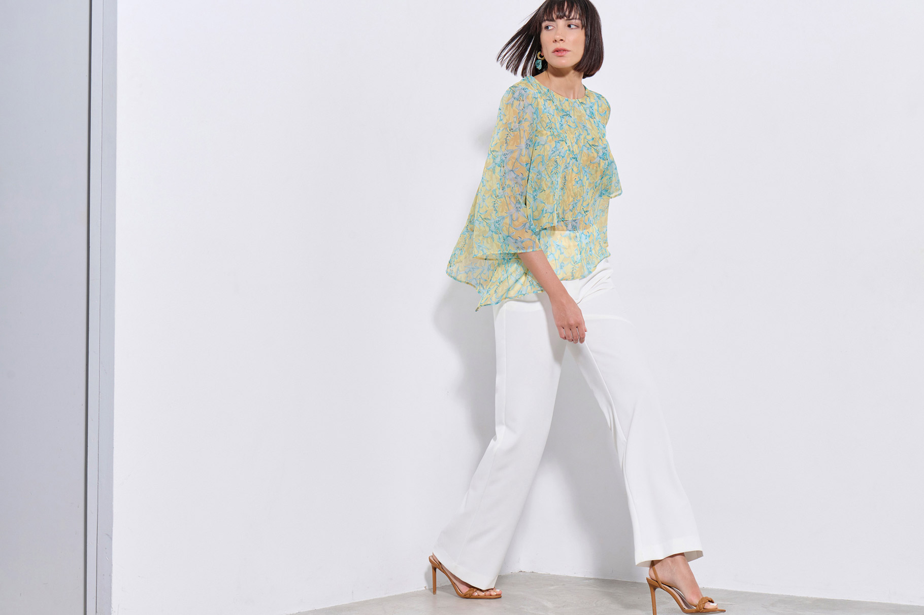 TROUSERS 3126429 OFF WHITE