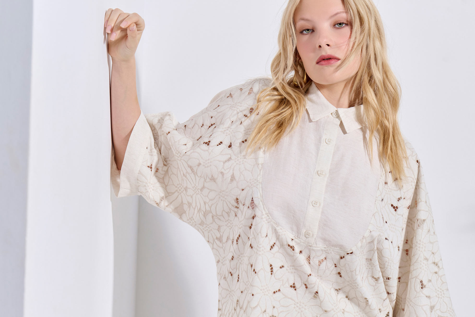 BLOUSE 3126118 OFF WHITE