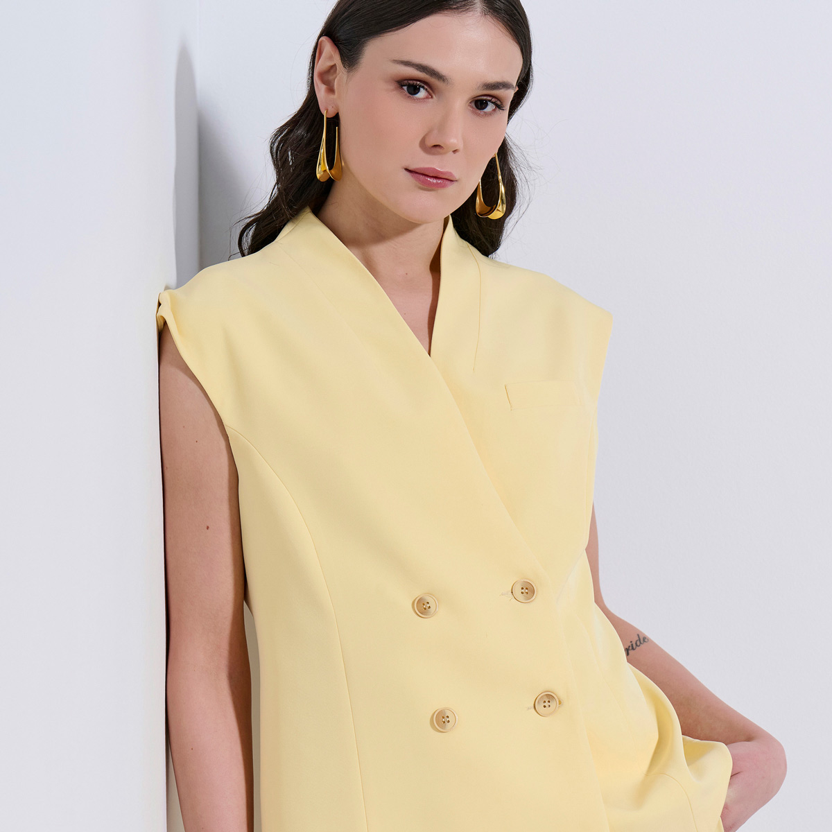 VEST 3126514 YELLOW