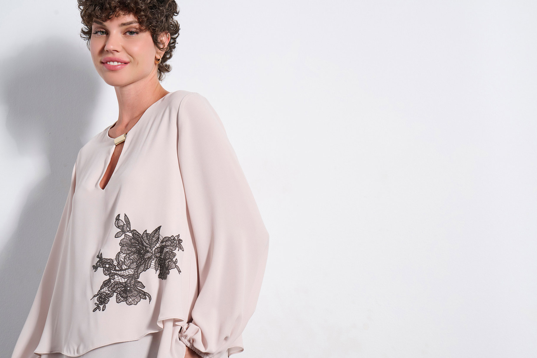 BLOUSE 3225133 VANILLA