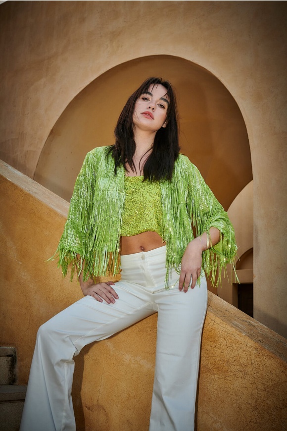CROP JACKET 3123509LI