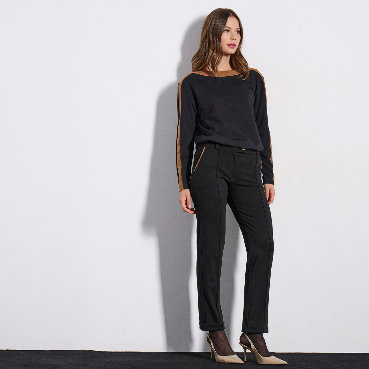 TROUSERS 3225420 BLACK