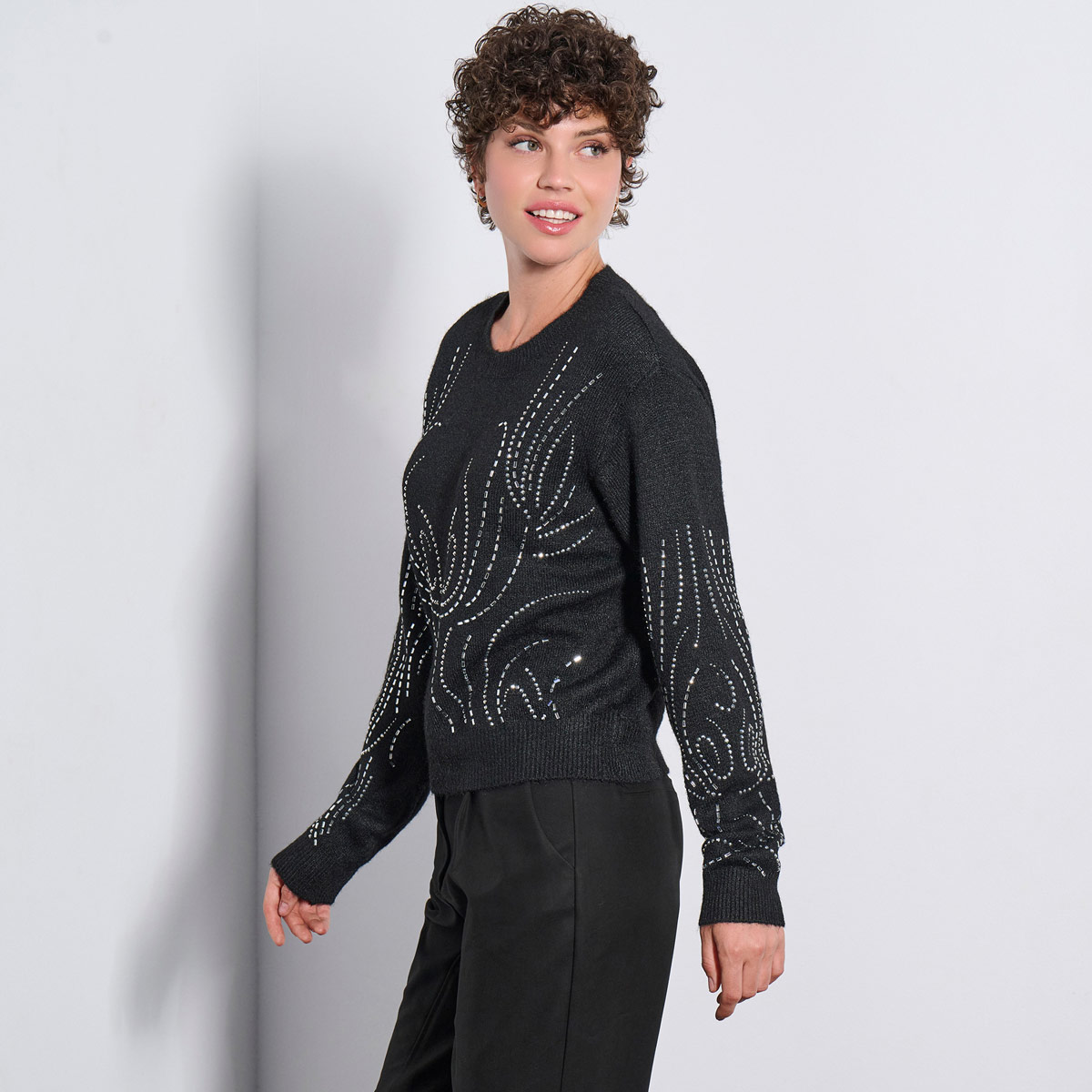 SWEATER 2225013 BLACK