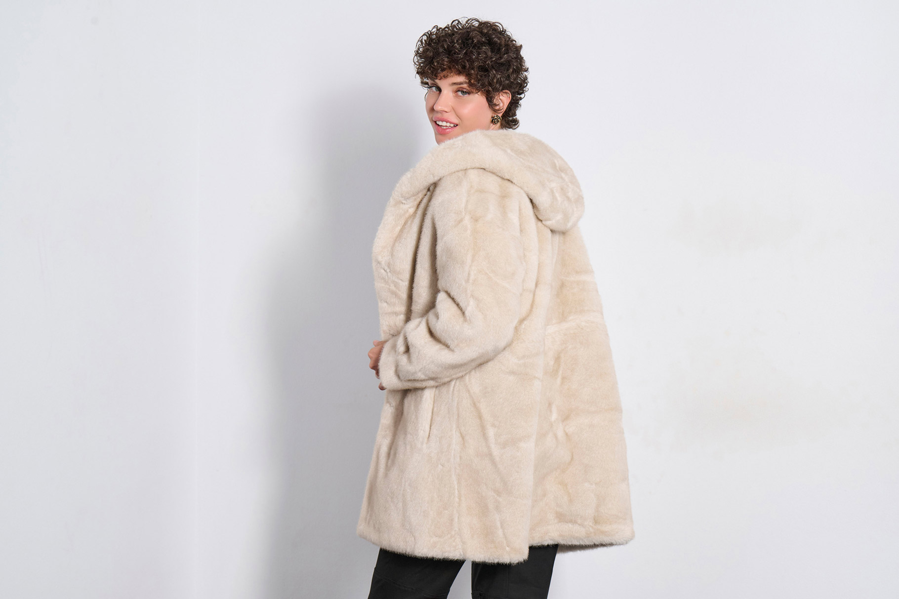FAUX FUR 2225512 BEIGE