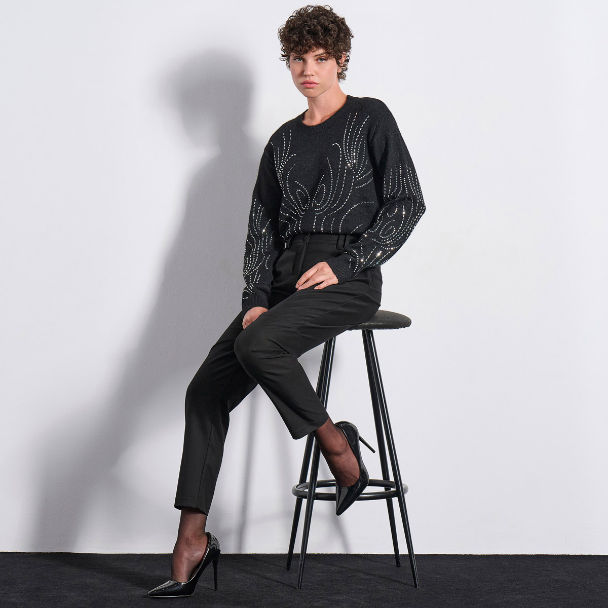 TROUSERS 3225405 BLACK